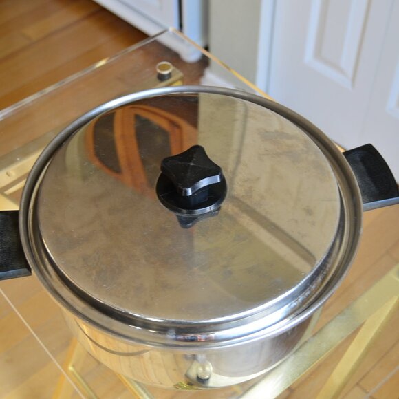 EKCO Tri-Clad 304 SS with Titanium Stock Pot Stainless Steel Large - Picture 3 of 14